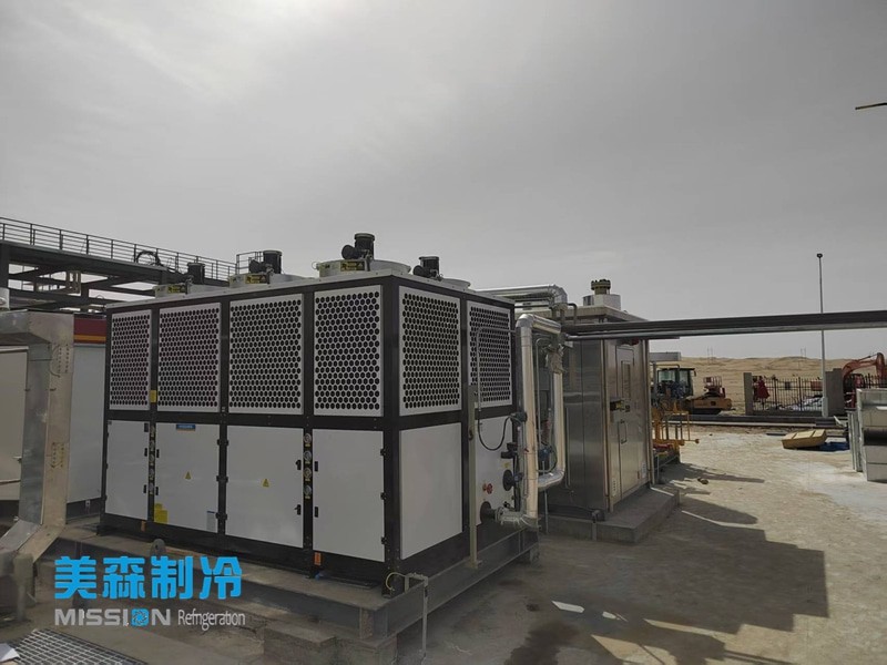 中国石油新疆库尔勒项目防爆冷水机组2